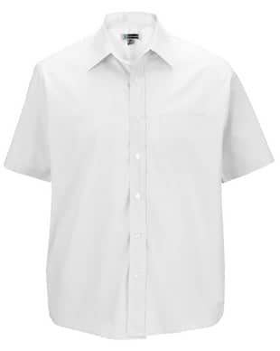 Edwards Men's Value Broadcloth Short Sleeve Shirt