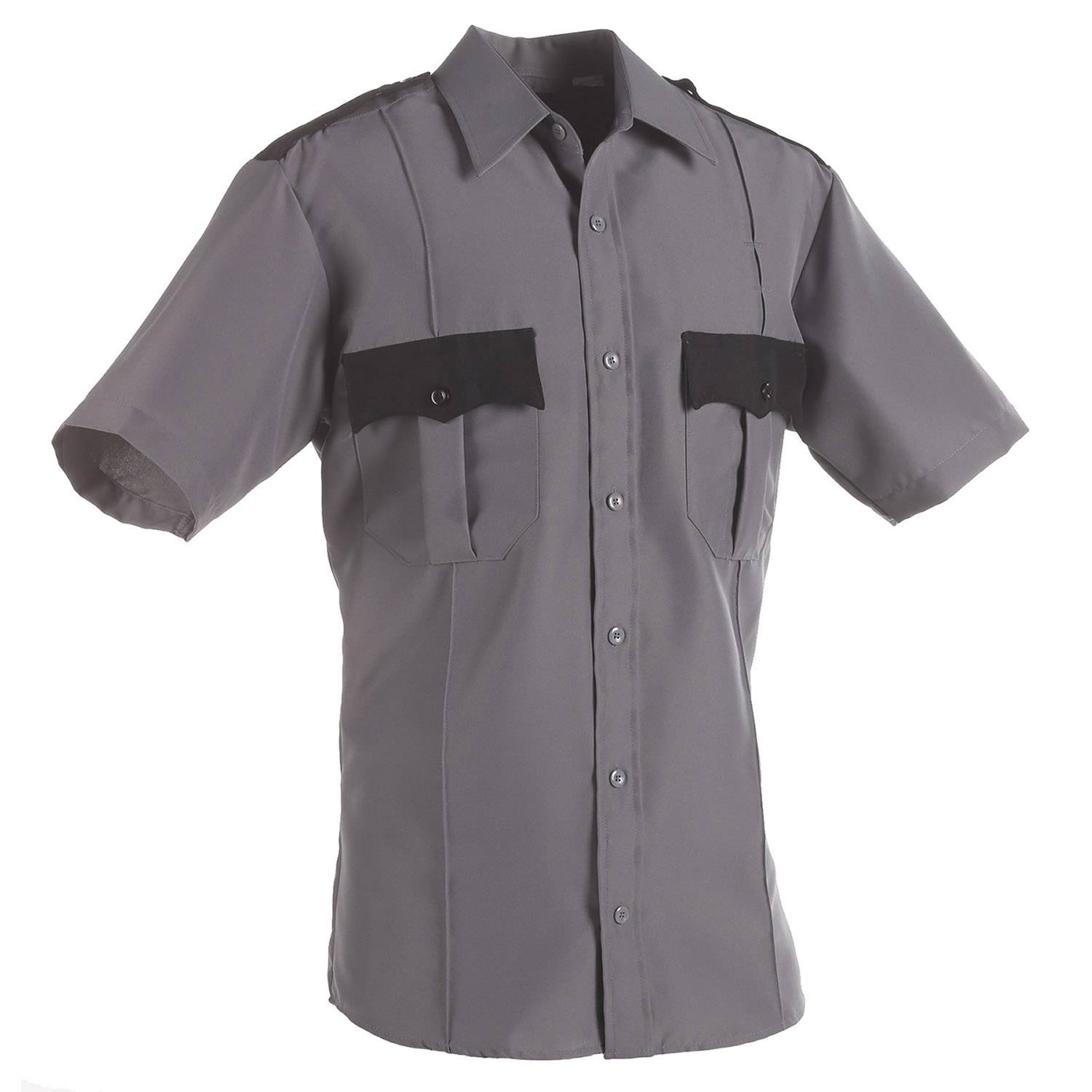 LAWPRO POLYESTER TWO-TONE SHORT SLEEVE SHIRT