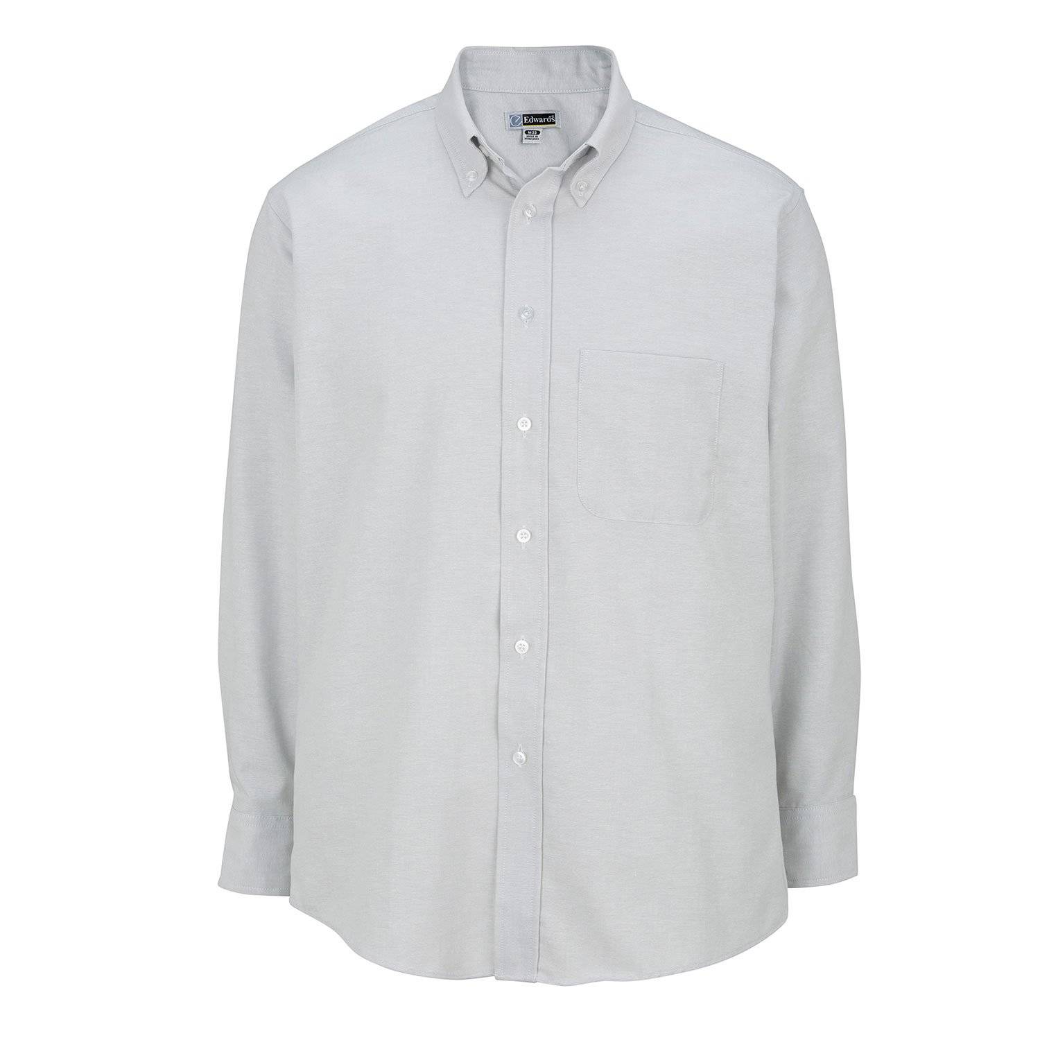Edwards Men's Long Sleeve Button Down Oxford Shirt