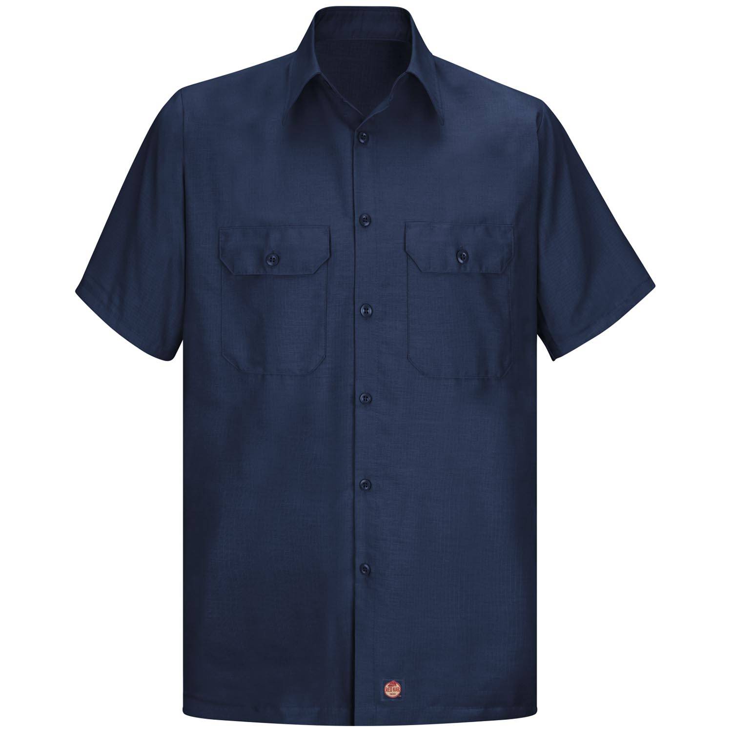 RED KAP MEN'S RIPSTOP SHORT SLEEVE SHIRT