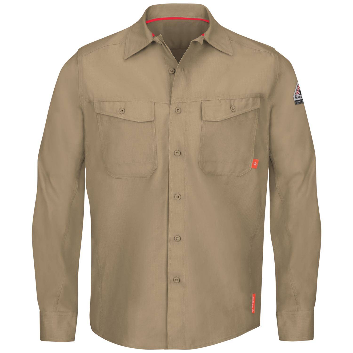 RED KAP MEN'S BULWARK IQ SERIES ENDURANCE WORK SHIRT