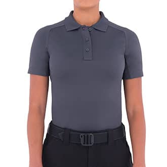 Galls Womens Short Sleeve Wicking Performance Polo Shirt LAPD 