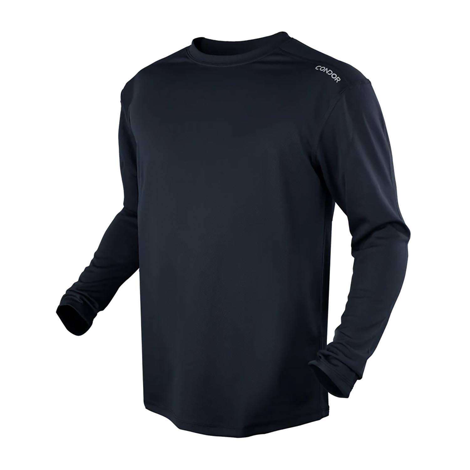 CONDOR TACTICAL MAXFORT LONG SLEEVE TRAINING TOP IN NAVY