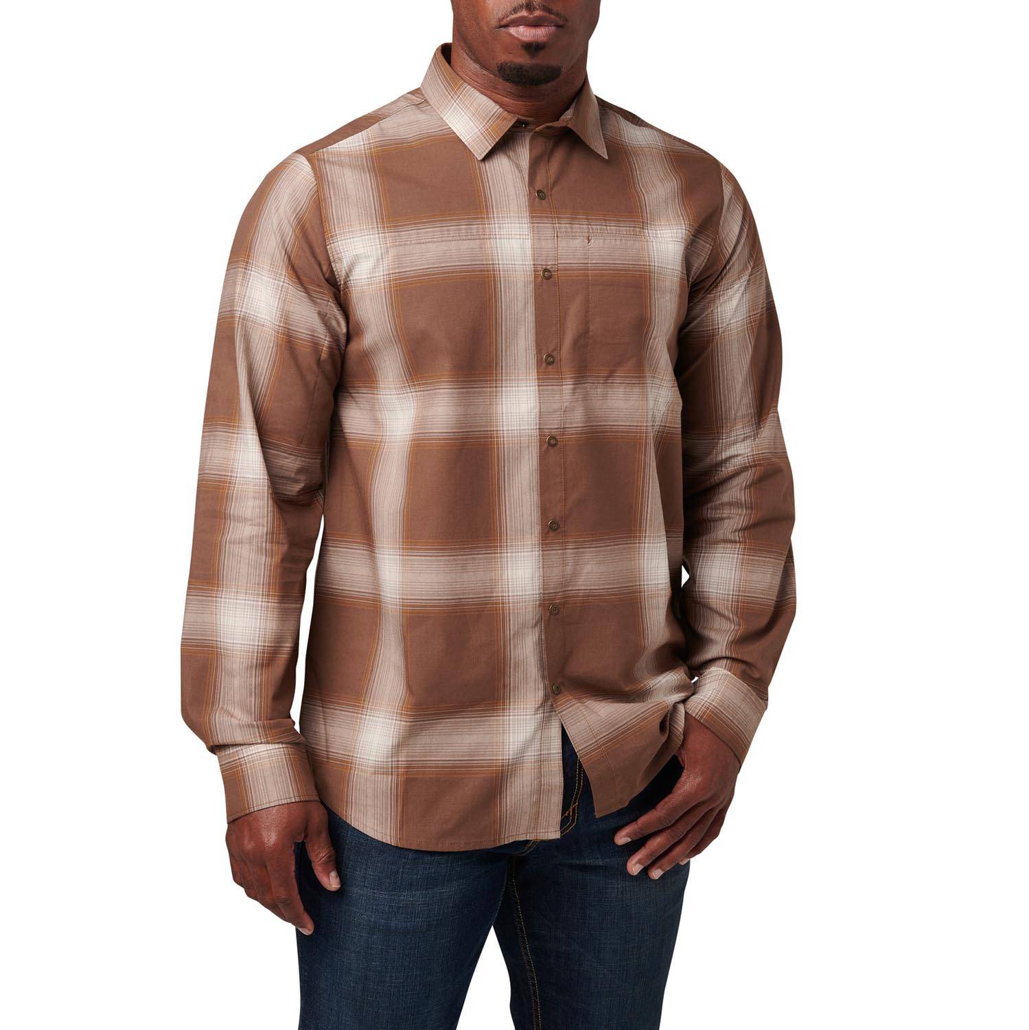 5.11 IGOR PLAID LONG SLEEVE SHIRT