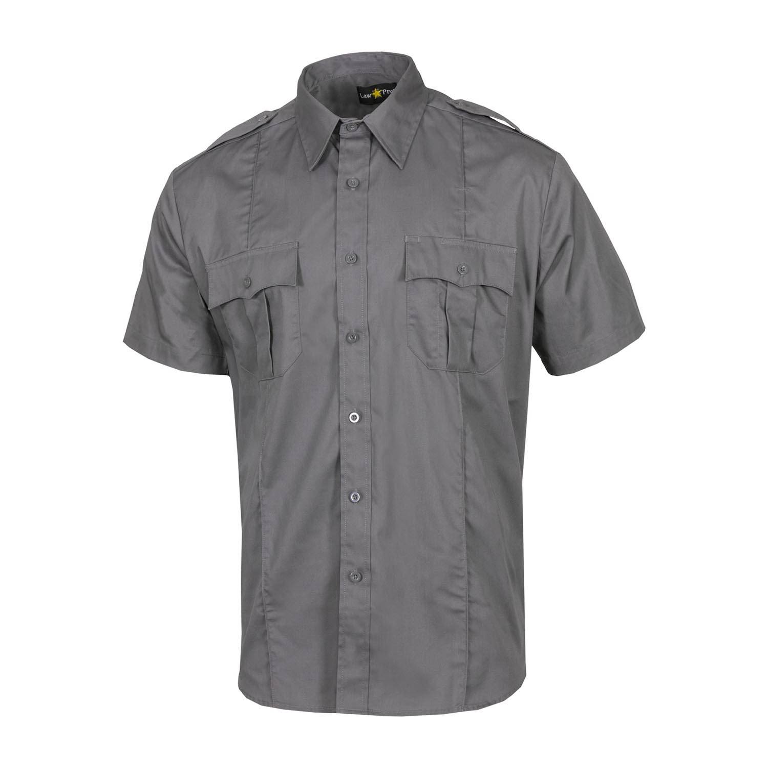 LAWPRO+ MEN'S POLY-COTTON SHORT SLEEVE SHIRT