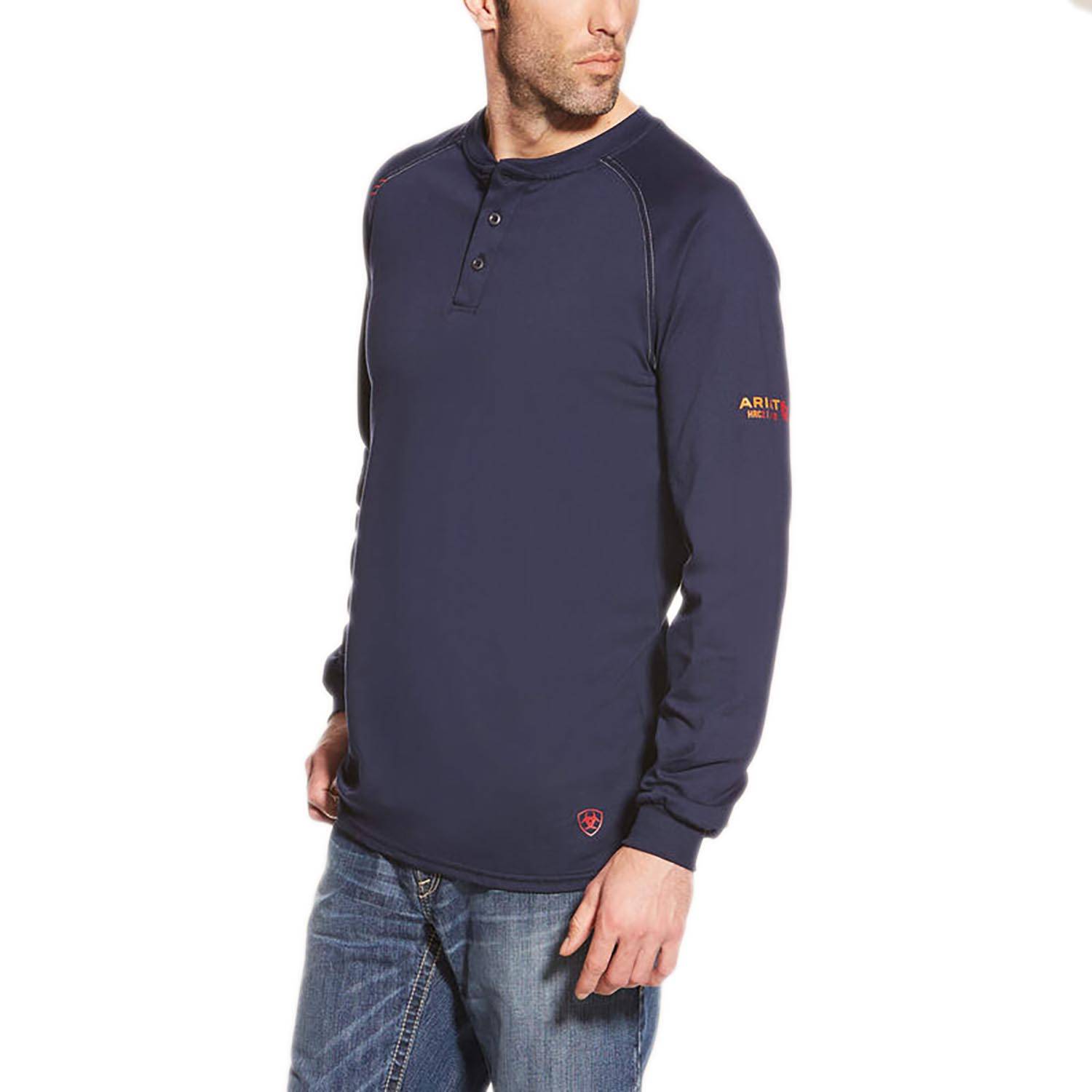 Ariat Flame Resistant Henley Long Sleeve Shirt
