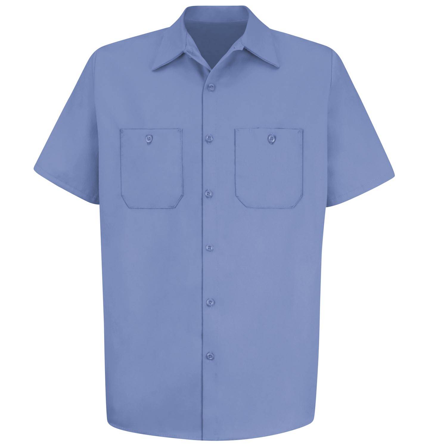 RED KAP MEN'S WRINKLE RESISTANT COTTON WORK SHIRT