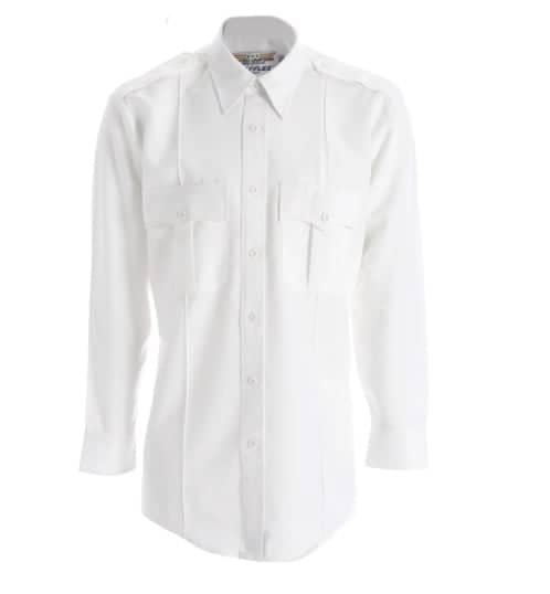 SH430 - UNITED UNIFORM MENS L/S POLYFLEX