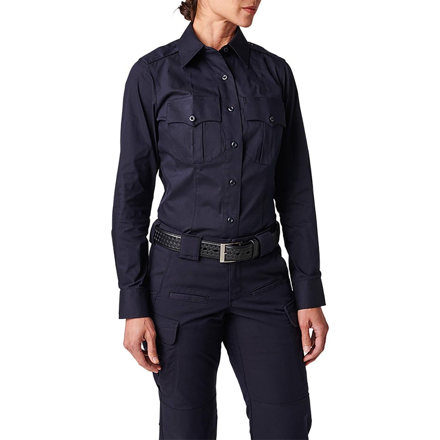 5.11 Women's NYPD Stryke Ripstop Long Sleeve Shirt