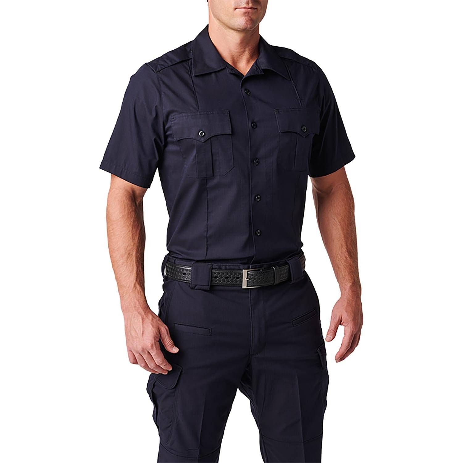 5.11 Men's NYPD Stryke Ripstop Short Sleeve Shirt