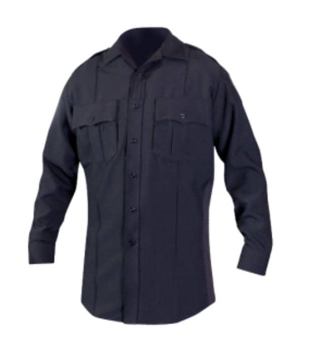 BLAUER POLYESTER WOOL LONG SLEEVE SUPER SHIRT