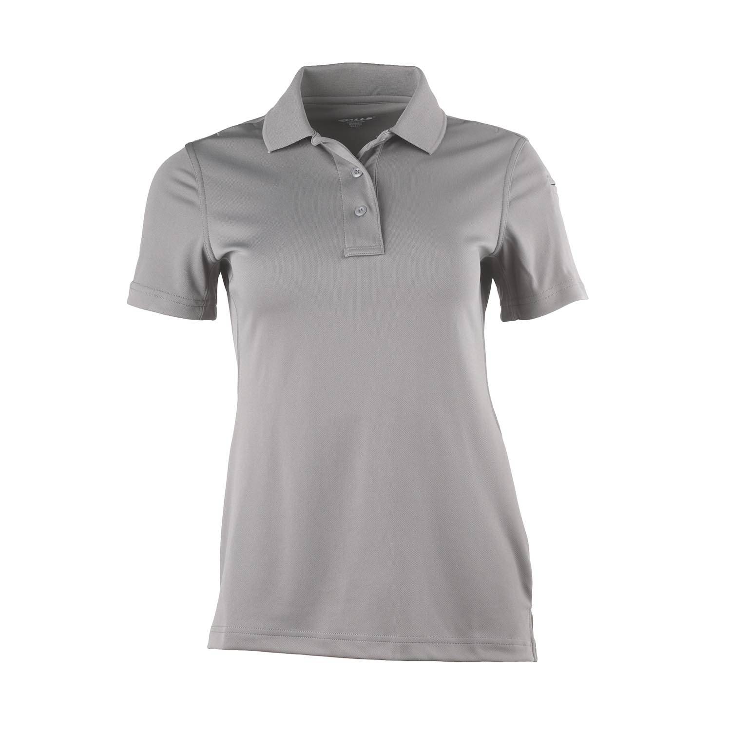 GALLS PRO WOMEN'S SHORT SLEEVE G-TAC POLO IN LIGHT GRAY