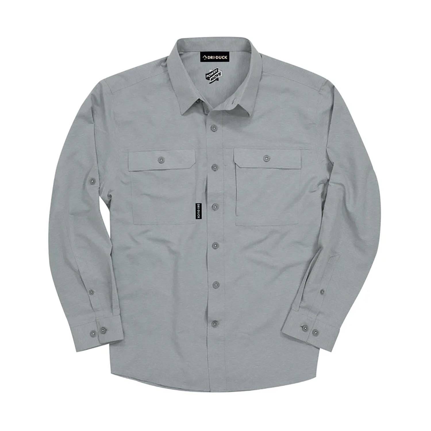 DRI DUCK MEN'S CROSSROAD LONG SLEEVE SHIRT