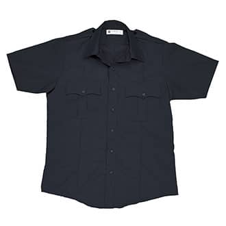 100 polyester short sleeve dress shirts Command 100% POLYESTER Men's Short Sleeve Shirt 18.5 / White