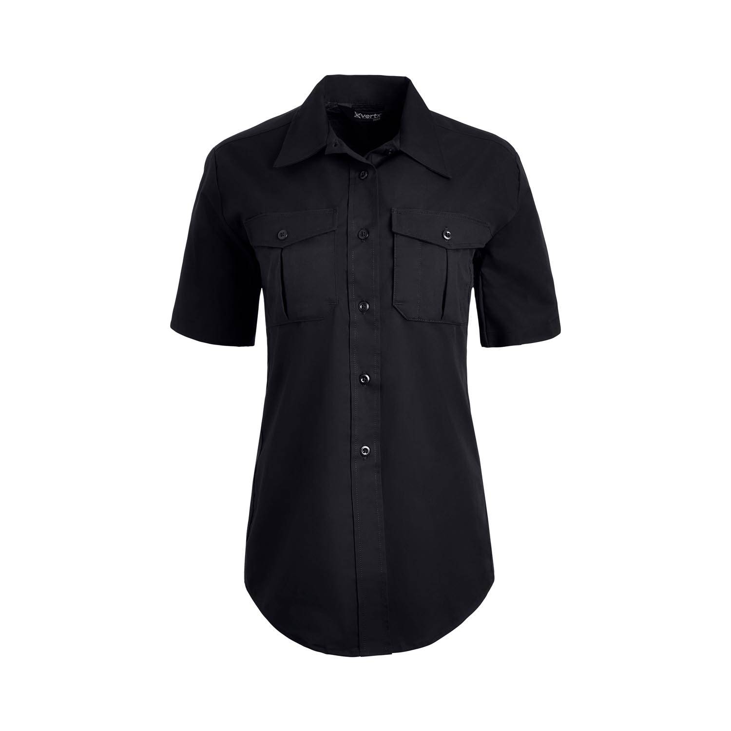 VERTX WOMEN'S FUSION FLEX SHORT SLEEVE SHIRT IN NAVY