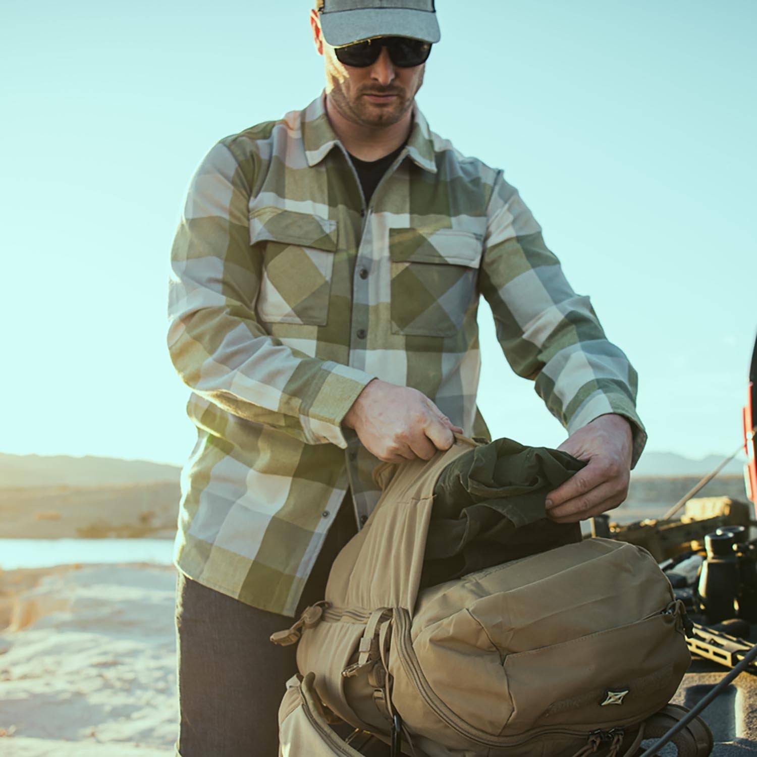 Vertx Last Line of Defense Stretch Tactical Flannel | Galls