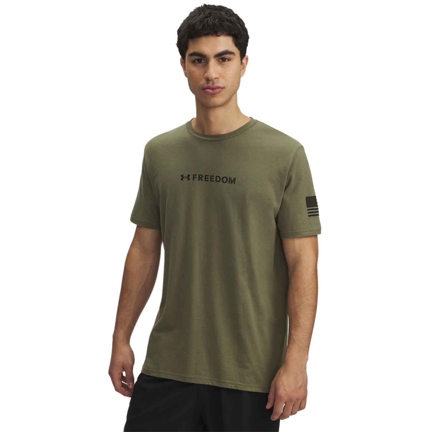 UNDER ARMOUR MEN'S FREEDOM MILITARY SHORT SLEEVE T-SHIRT