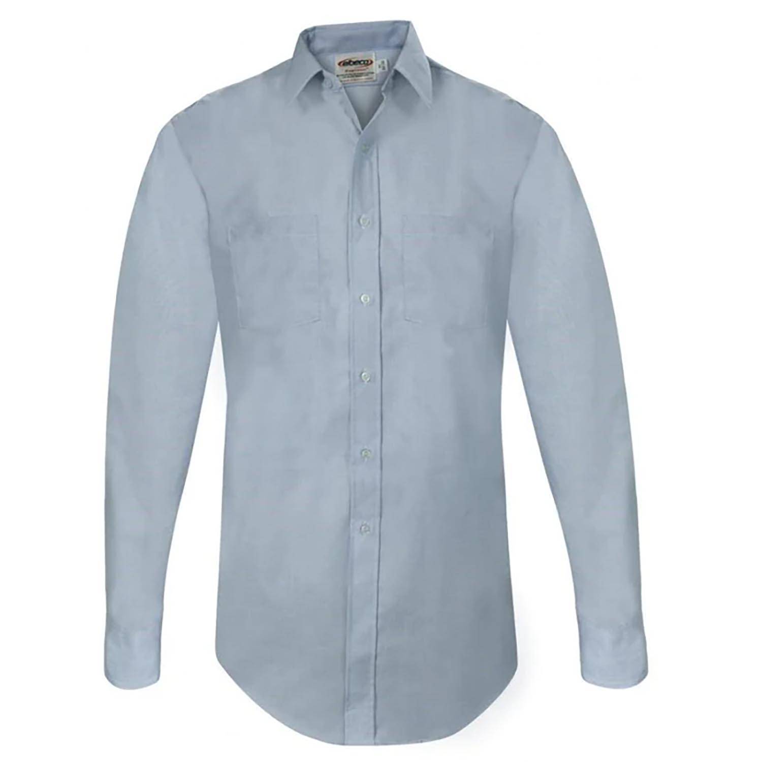 Elbeco Express Dress Long Sleeve Shirt Blue - CA23-19-33