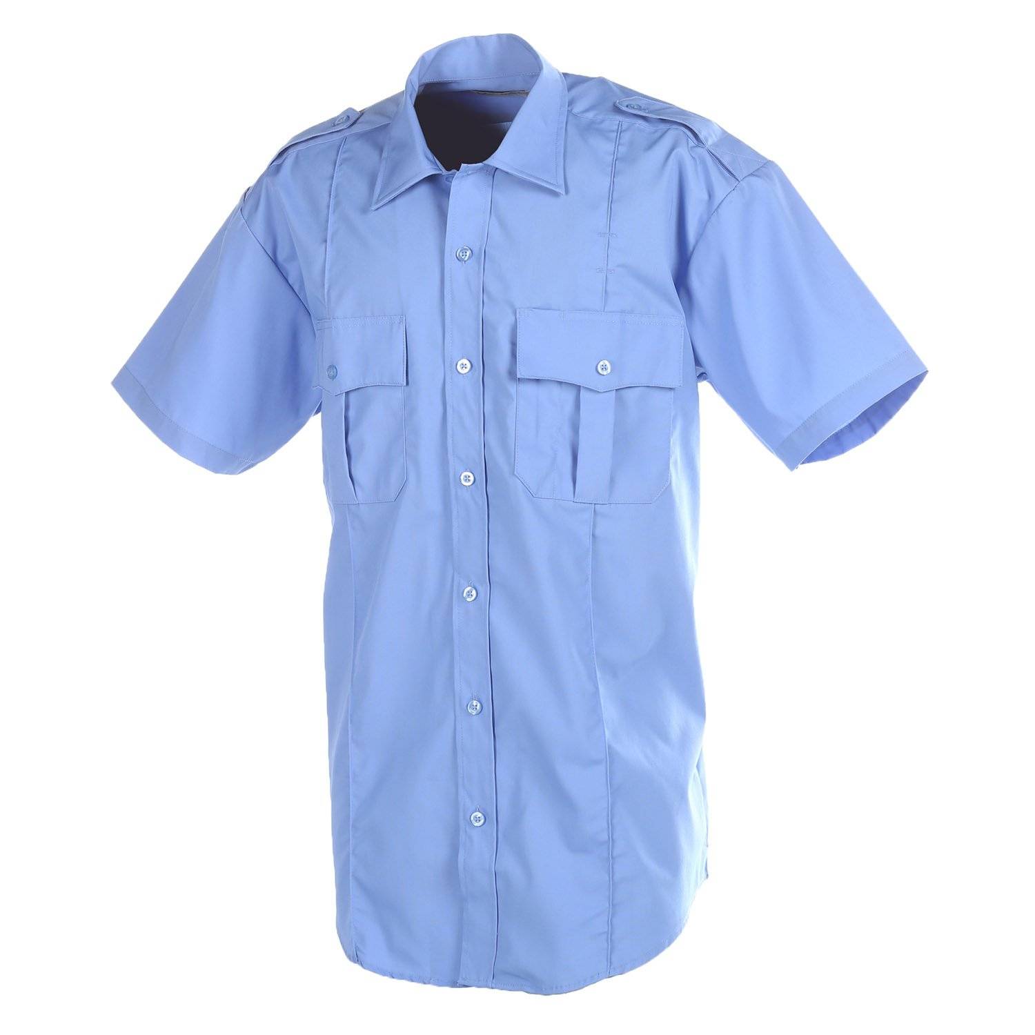DUTYPRO SHORT SLEEVE POLY COTTON MILITARY STYLE SHIRT