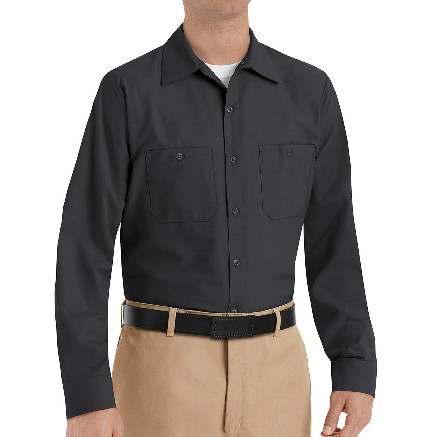 RED KAP POLY COTTON LONG SLEEVE WORK SHIRT