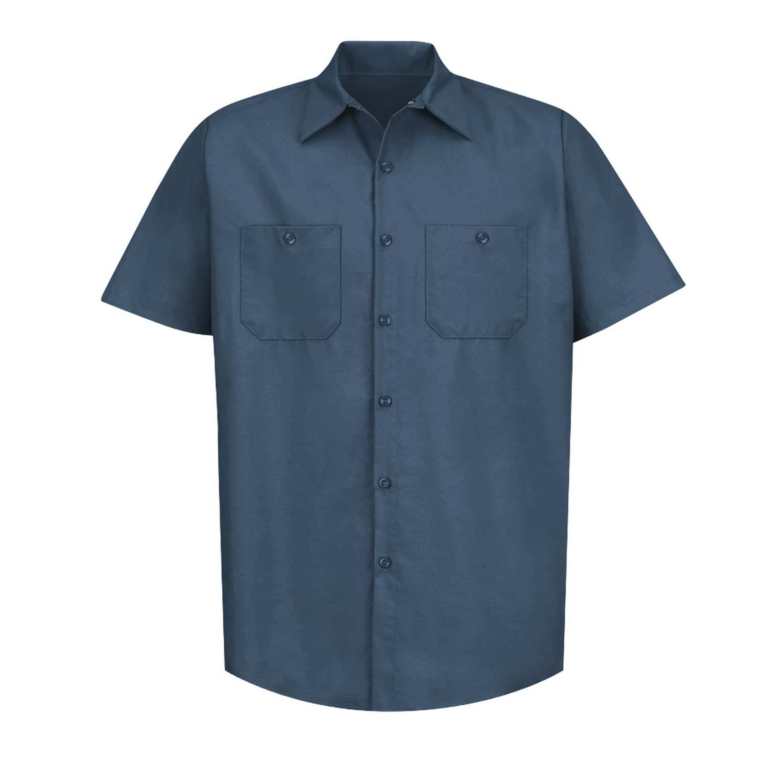 RED KAP MENS INDUSTRIAL WORK SHIRT
