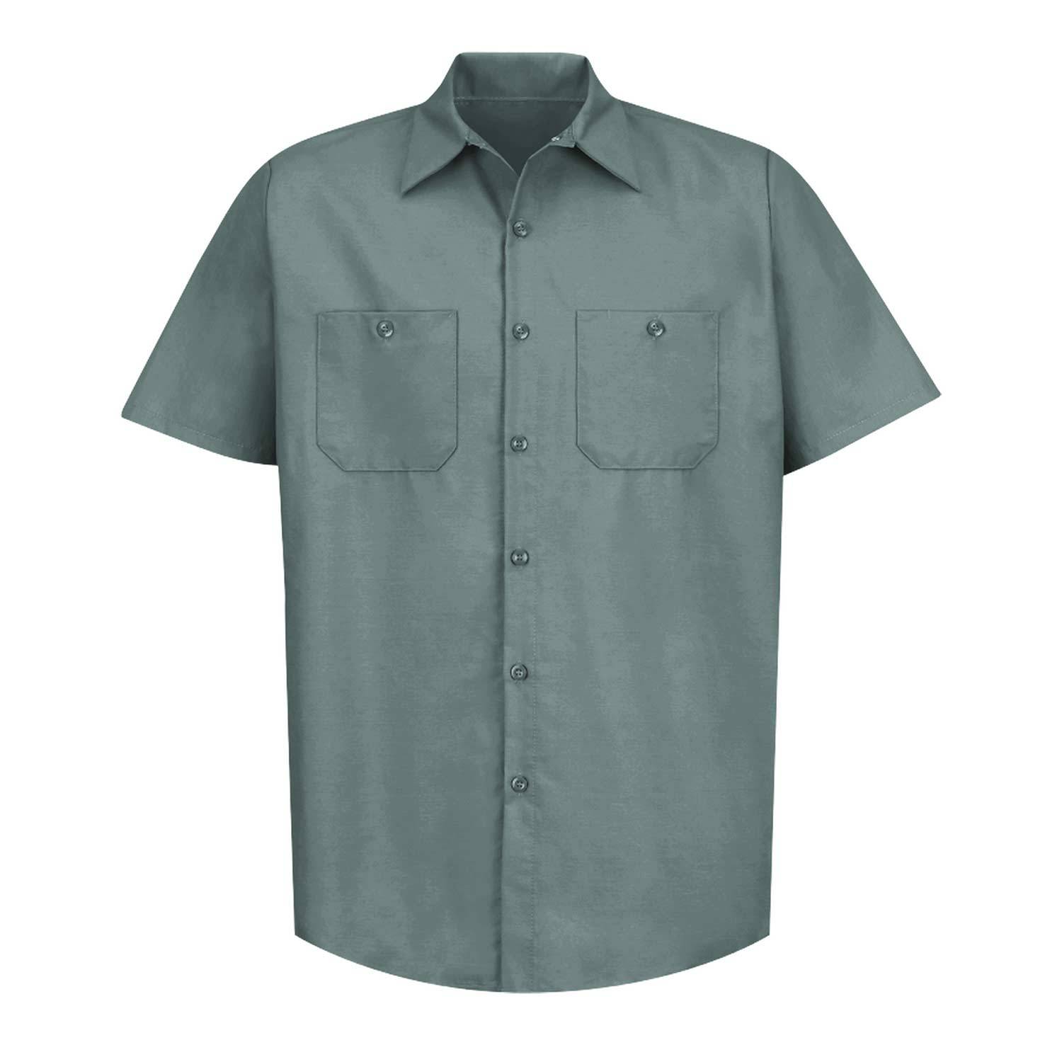 RED KAP MENS INDUSTRIAL WORK SHIRT