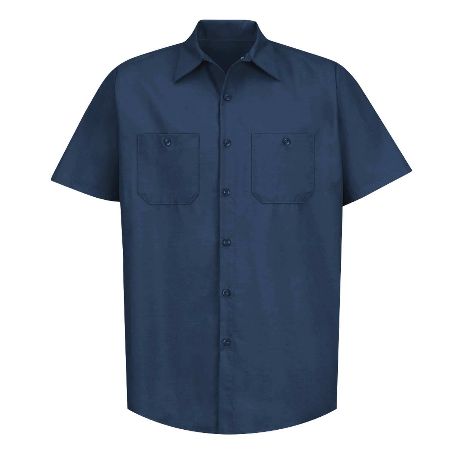 RED KAP MENS INDUSTRIAL WORK SHIRT