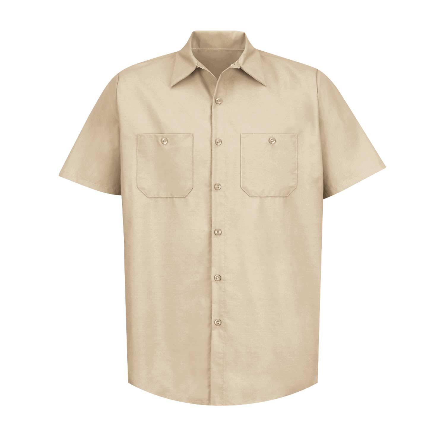 RED KAP MENS INDUSTRIAL WORK SHIRT