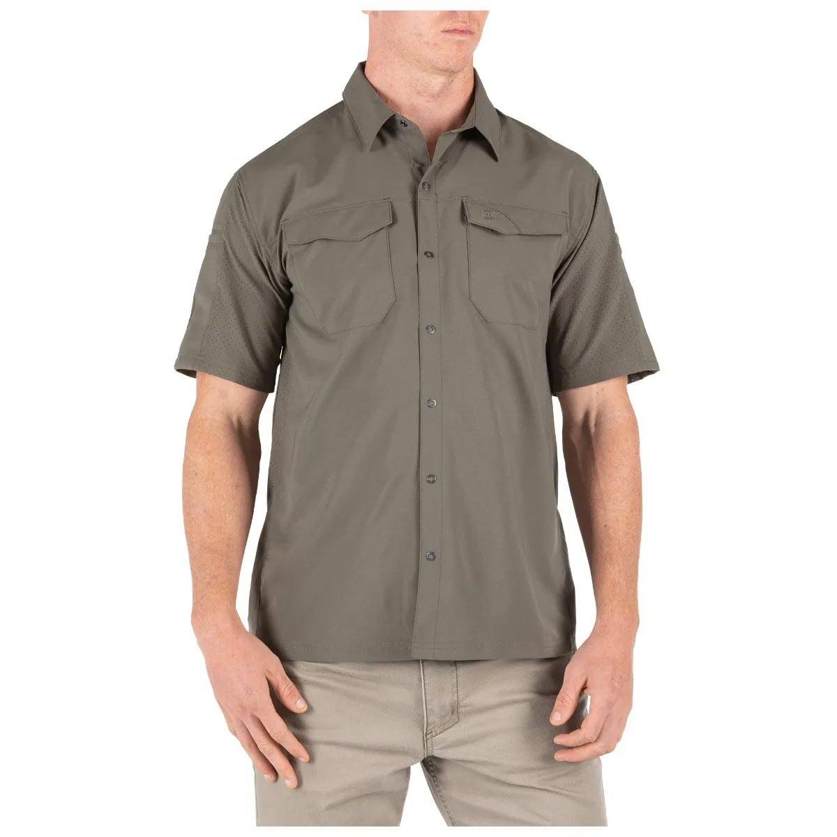 5.11 Tactical Men's Short Sleeve Freedom Flex Woven Shirt