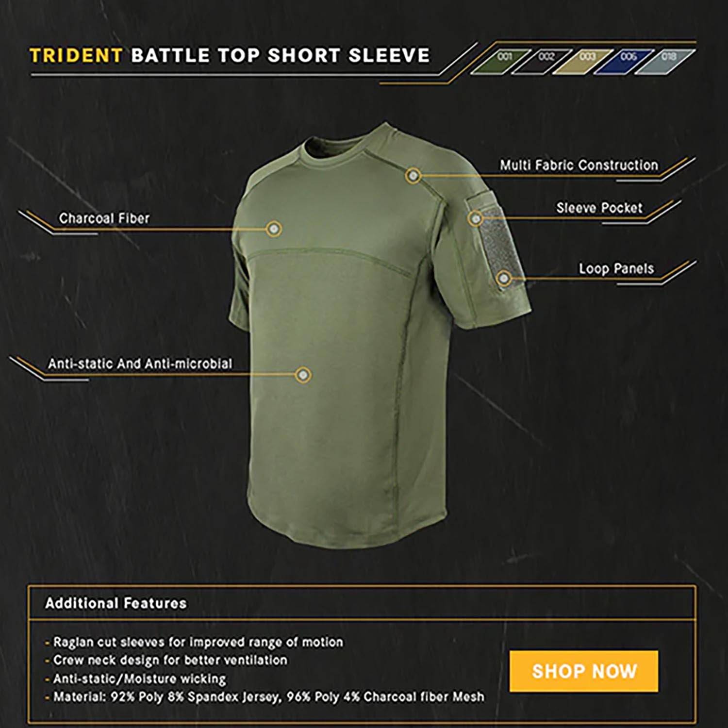 Condor Trident Battle Top Combat Shirt | Galls