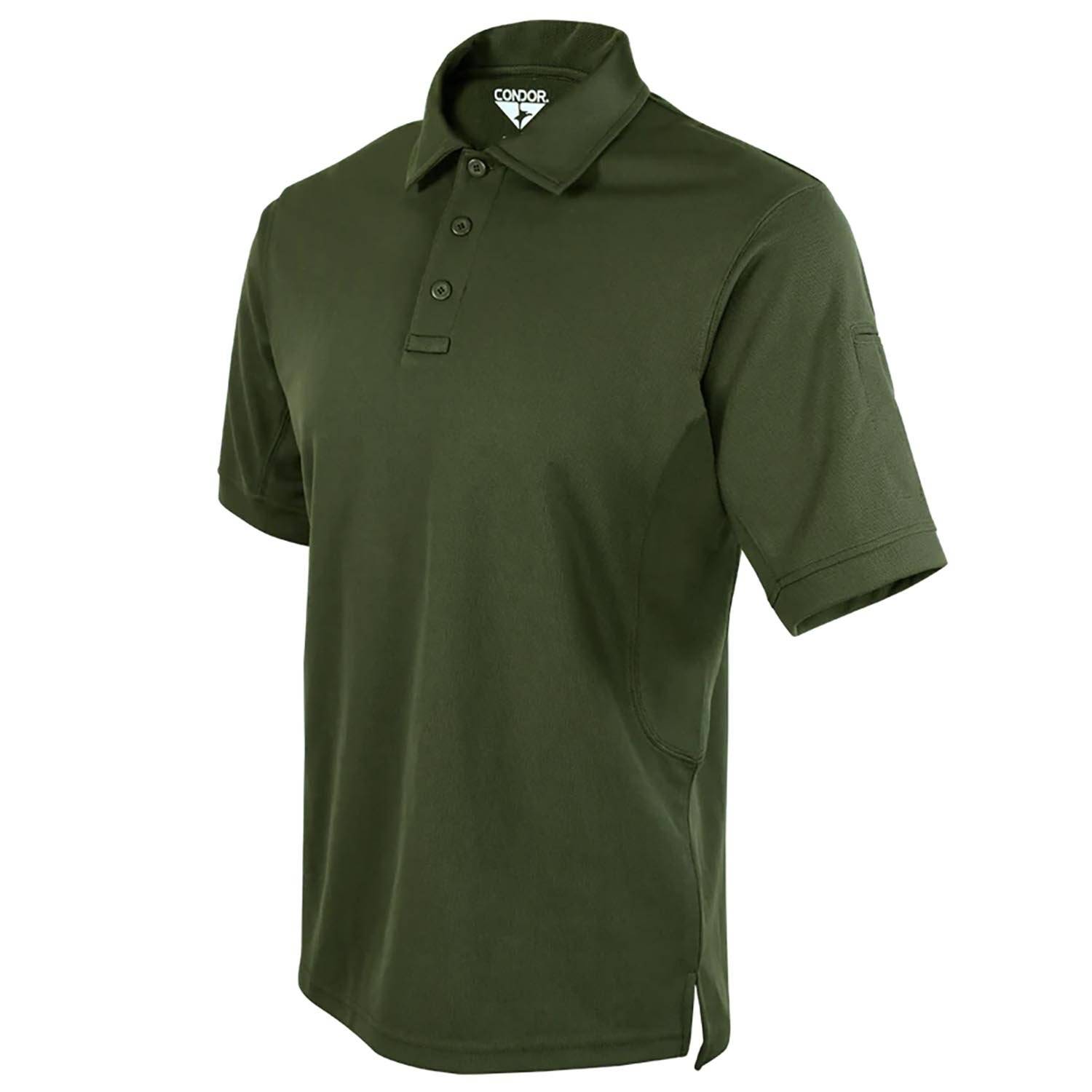 CONDOR TACTICAL SHORT SLEEVE POLO SHIRT IN OLIVE DRAB