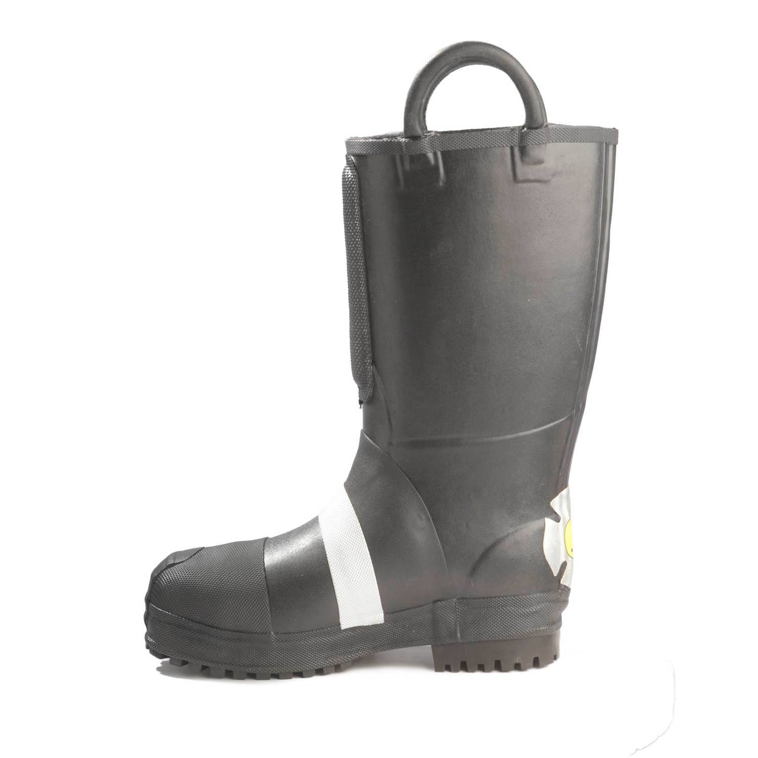 Insulated Firefighter Boots,11M,Steel,PR 807-6003 11M 