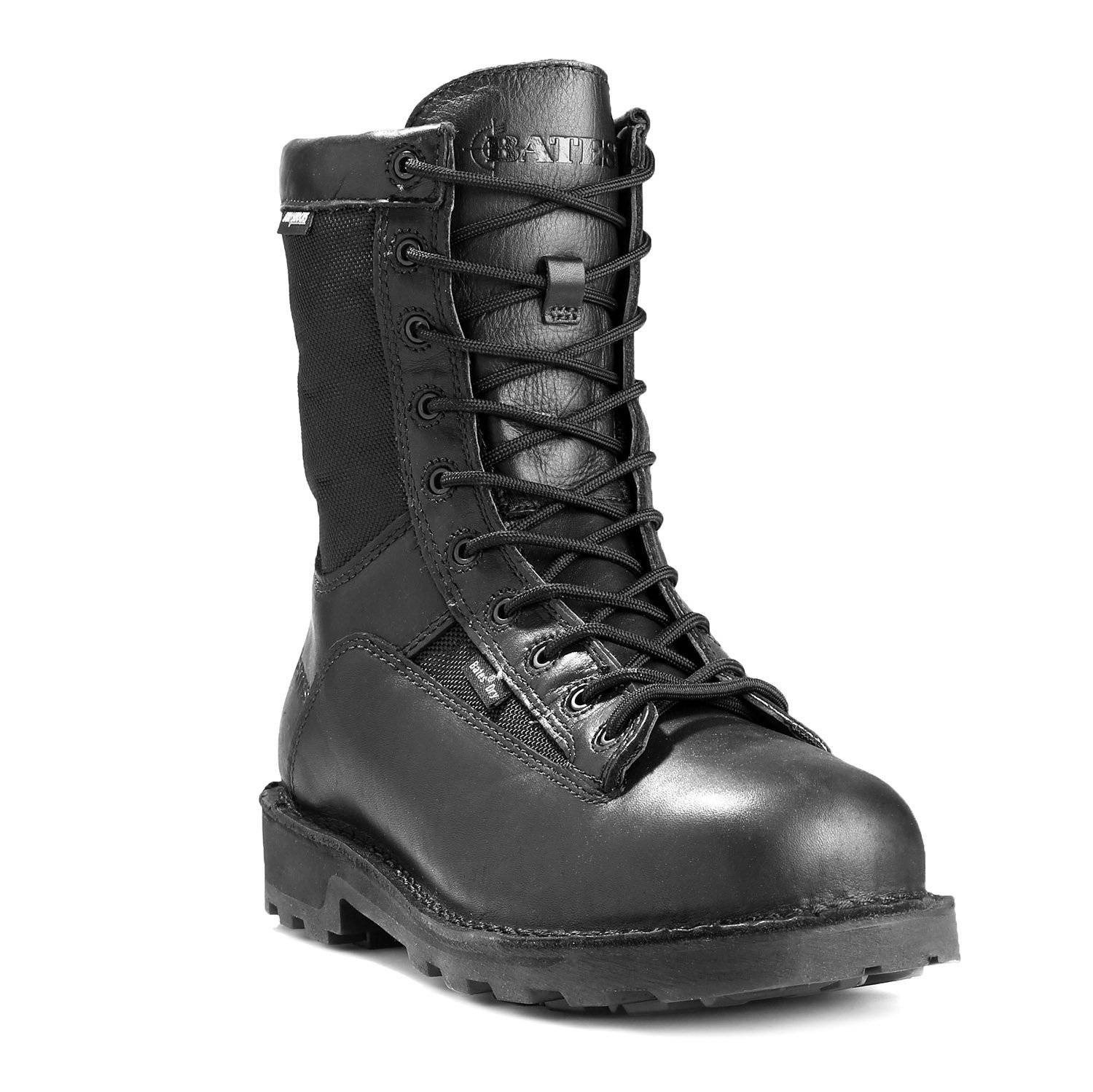 Bates Mens 8 Inches Durashocks Lace-to-Toe Work Boot Bates Tactical Footwear DEFENDER 8 ZIP BOOT-M