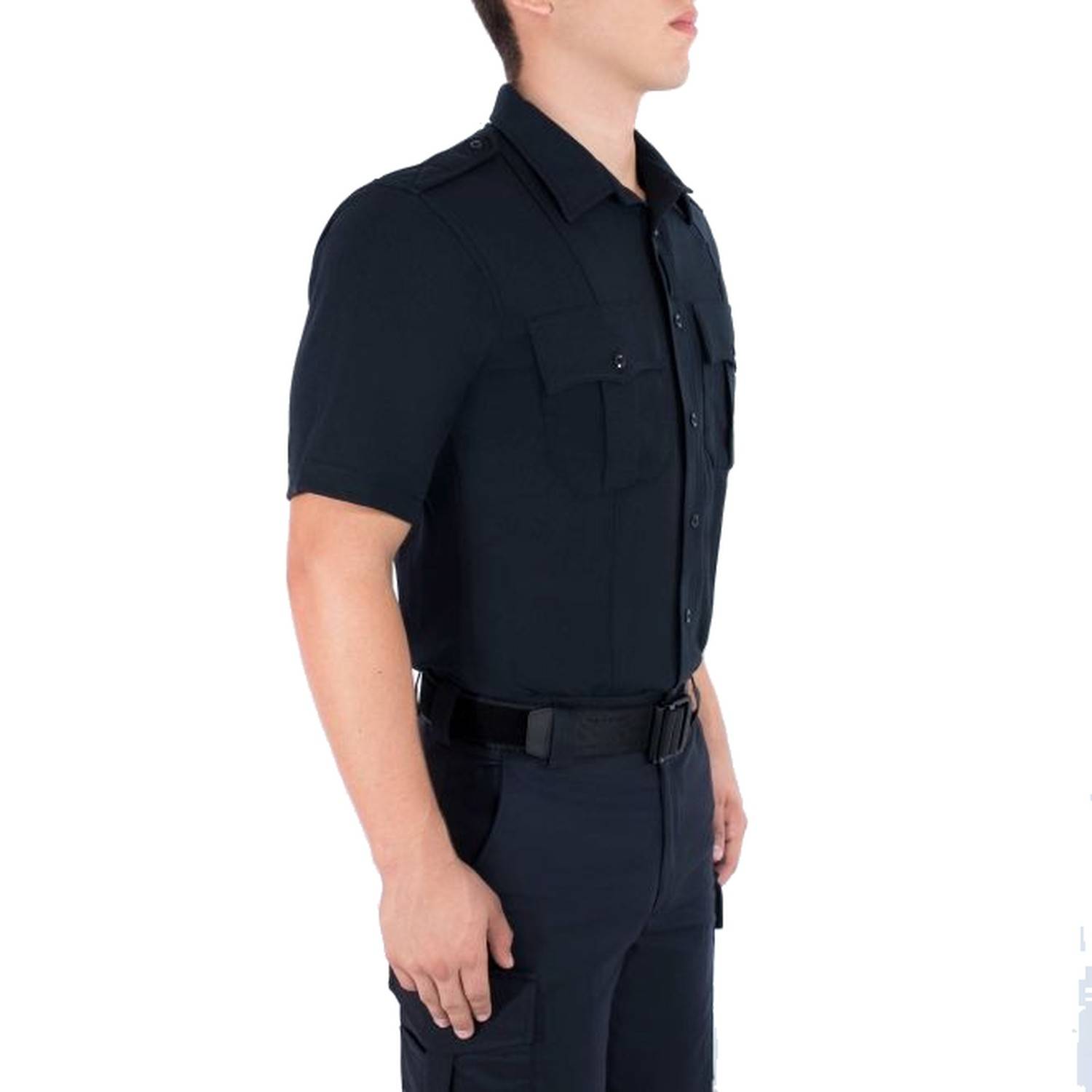Blauer Zippered Bicomponent Knit Shirt