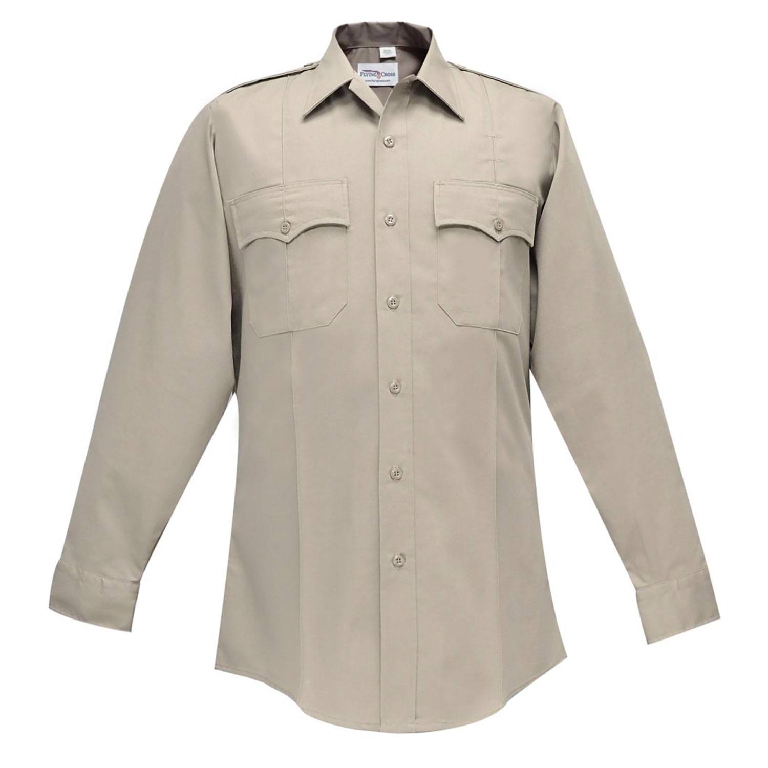 Flying Cross Command Long Sleeve Polyester Shirt with Zipper