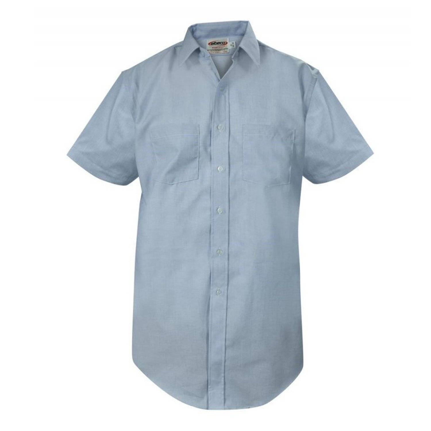 Elbeco Mens Short Sleeve Express Polyester Cotton Dress Shir