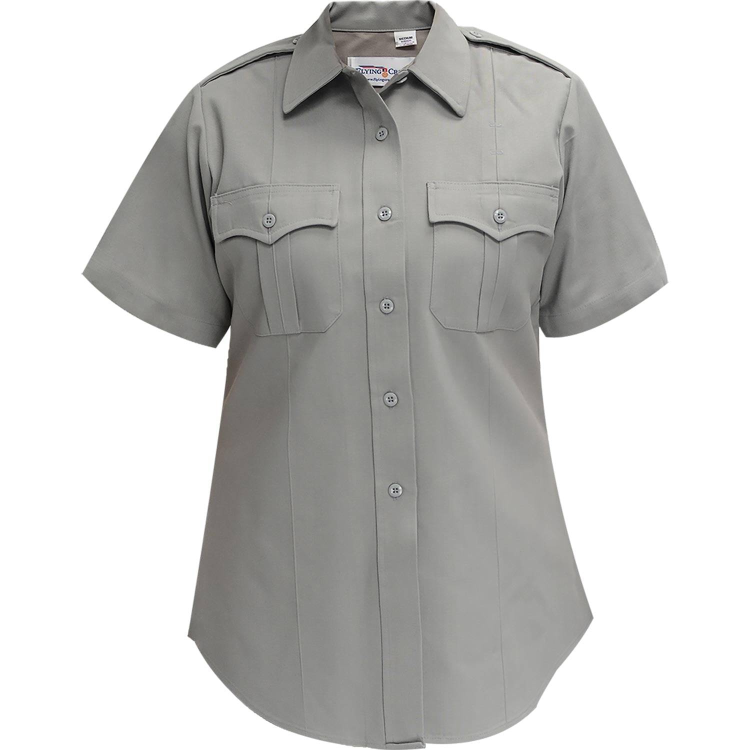 FLYING CROSS WOMEN'S DELUXE TROPICAL WEAVE SHORT-SLEEVE SHIR