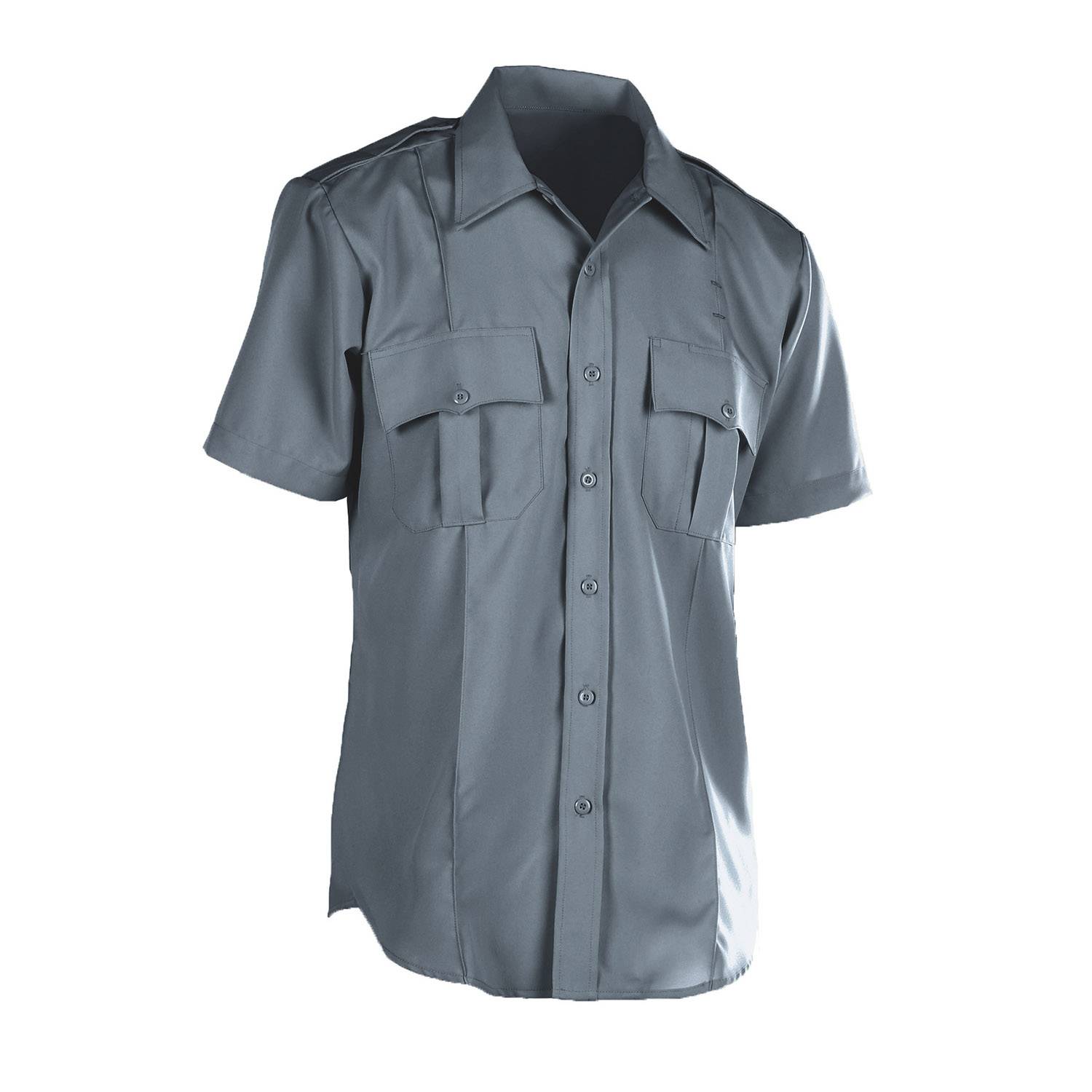 Poly Print Short Sleeve Action Back Shirt