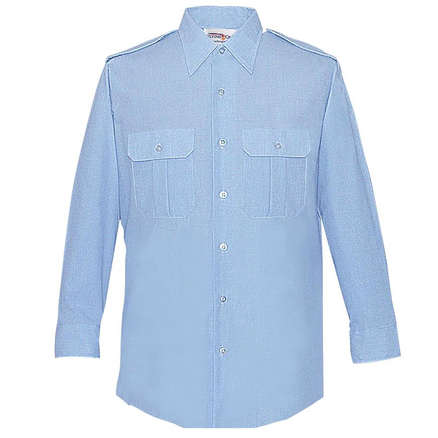 FLYING CROSS MENS LONG SLEEVE BROADCLOTH SHIRT