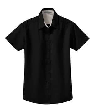 SR850 - PORT AUTHORITY� LADIES SHORT SLEEVE EASY CARE SHIRT