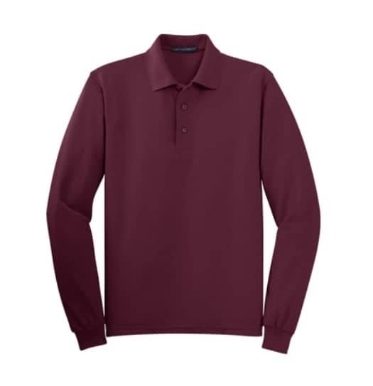 ST112 - PORT AUTHORITY SILK SPORT L/S SHIRT