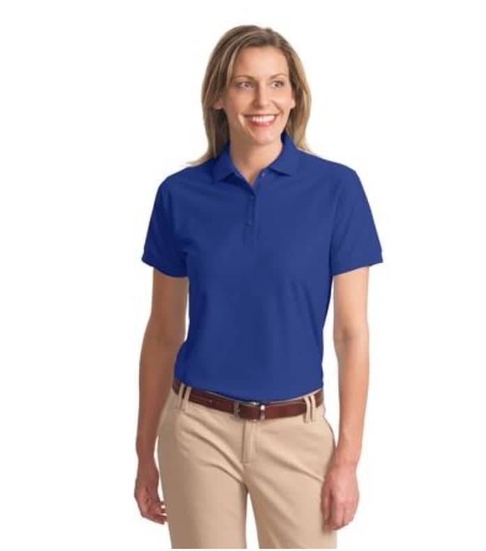 ST149 - PORT AUTHORITY LADIES SILK TOUCH S/S SPORT SHIRT