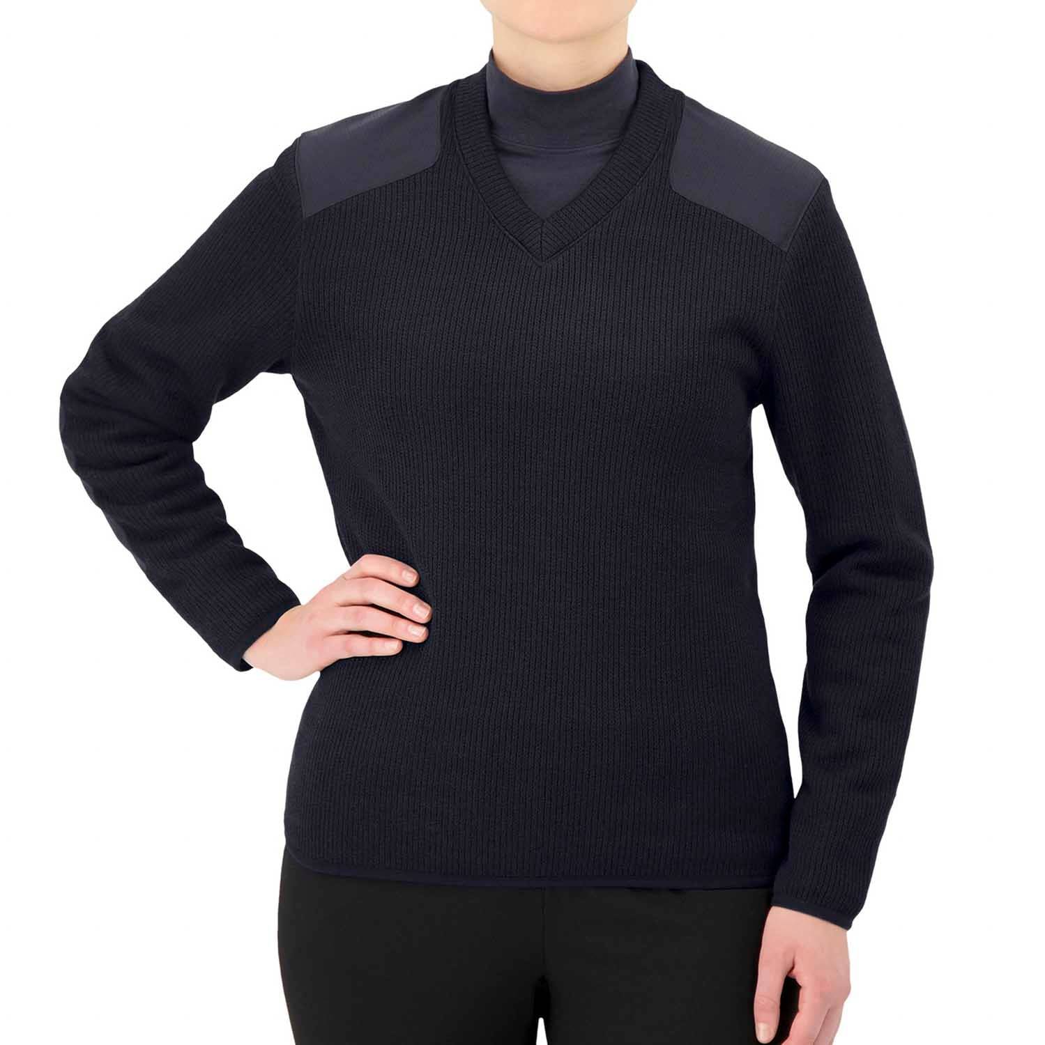 COBMEX UNISEX V-NECK FLEECE LINED "COMMANDO" SWEATER