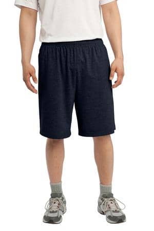Sport Tek Jersey Knit Shorts with Pockets