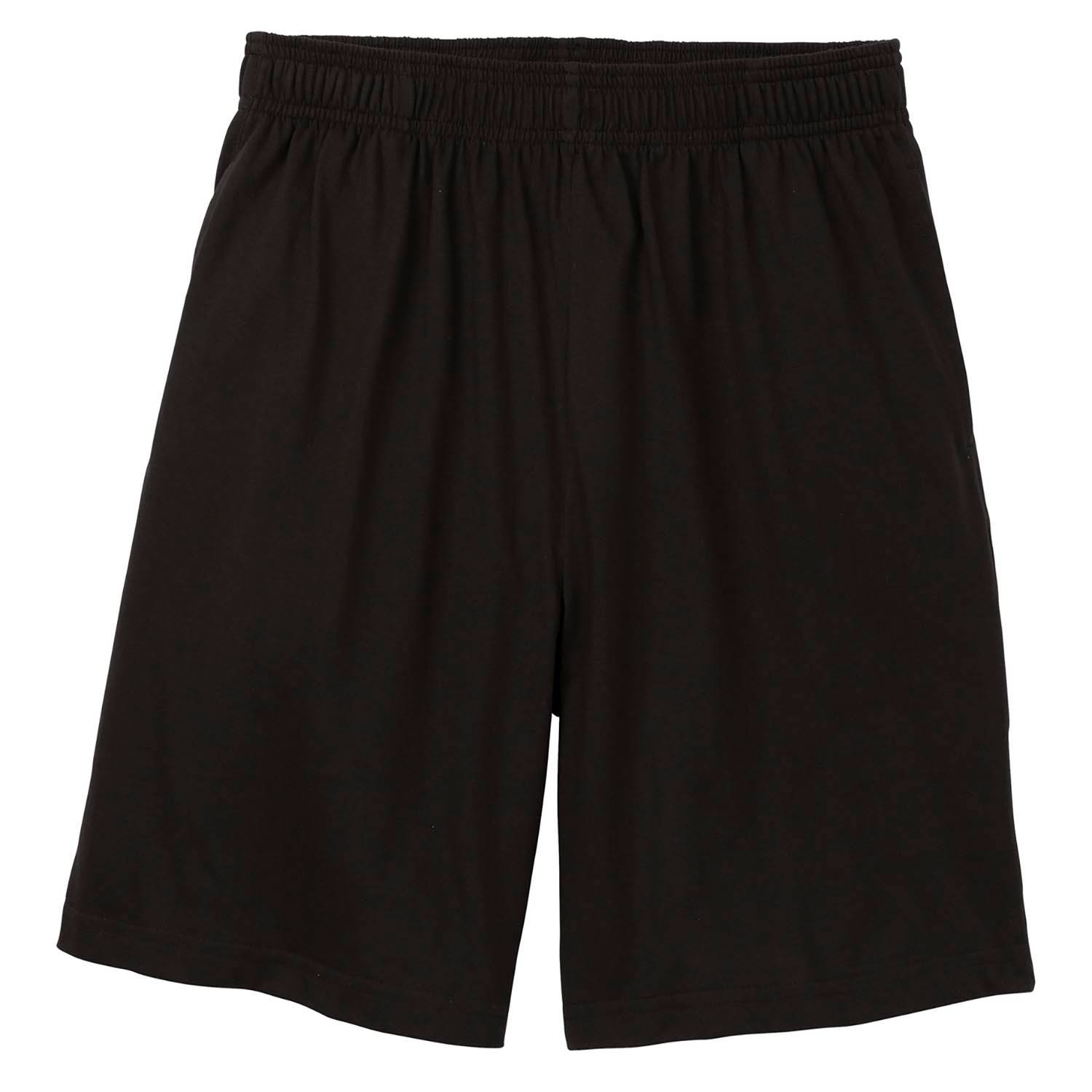 Sport Tek Jersey Knit Shorts with Pockets