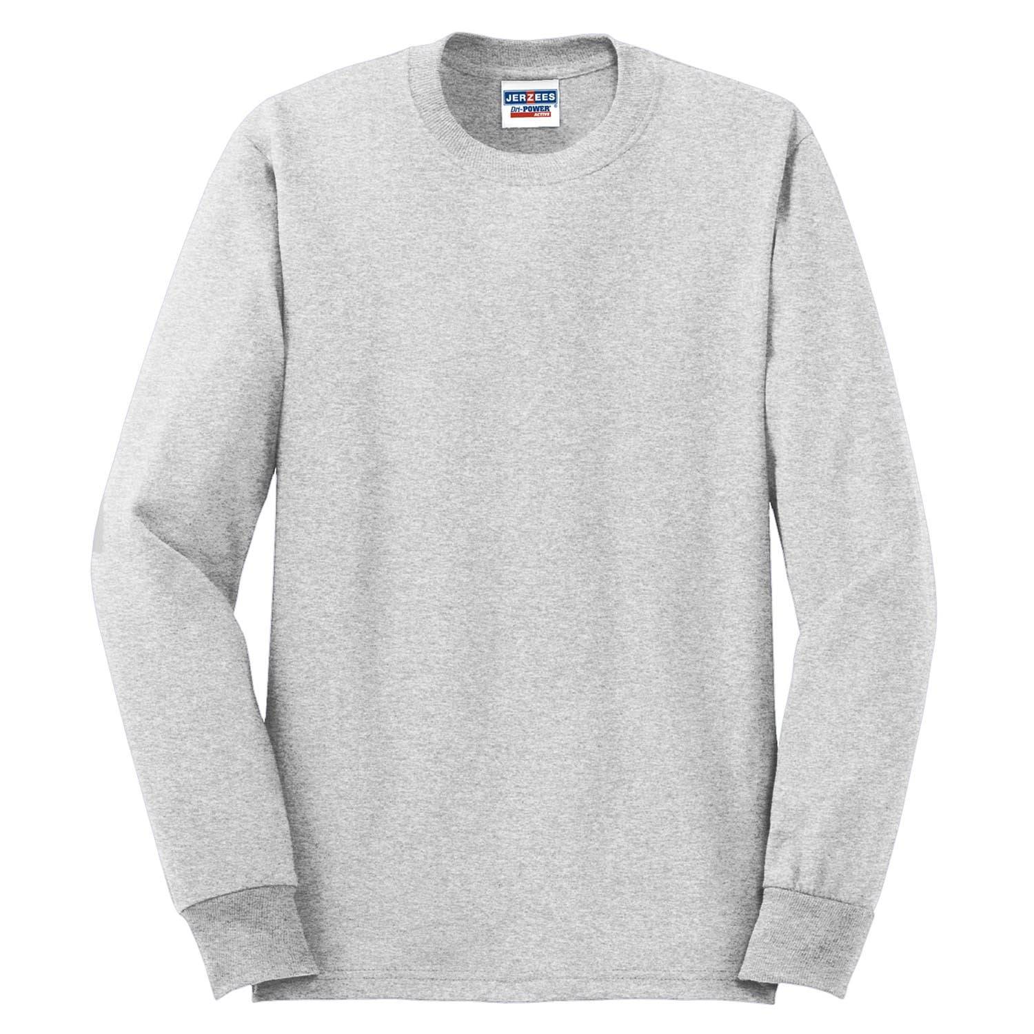 Jerzees Felpa Uomo 50/50 Blu – XX-Large, Modello 562, Colletto A Costine