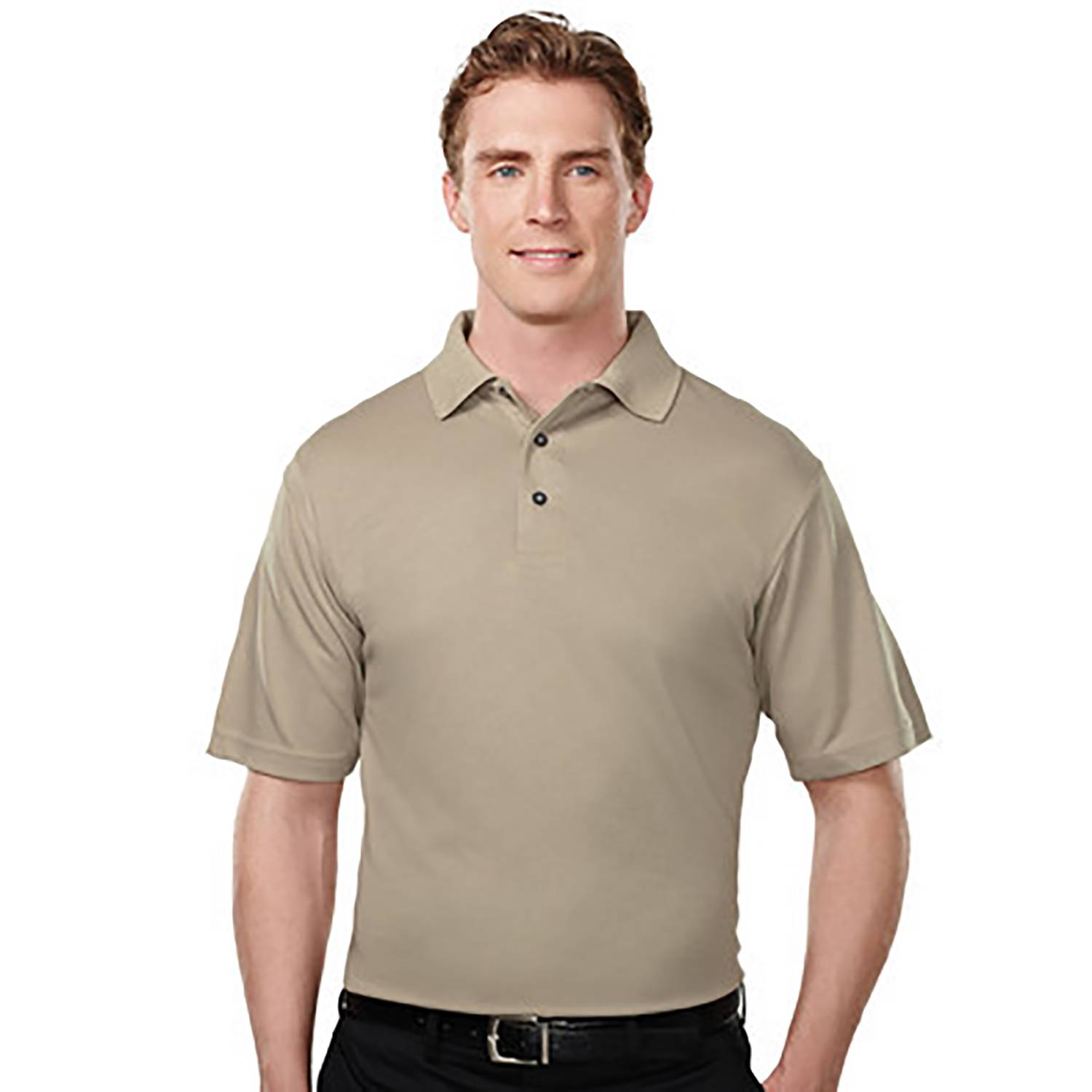 Tri-Mountain Poly Micro Mesh Polo Shirt