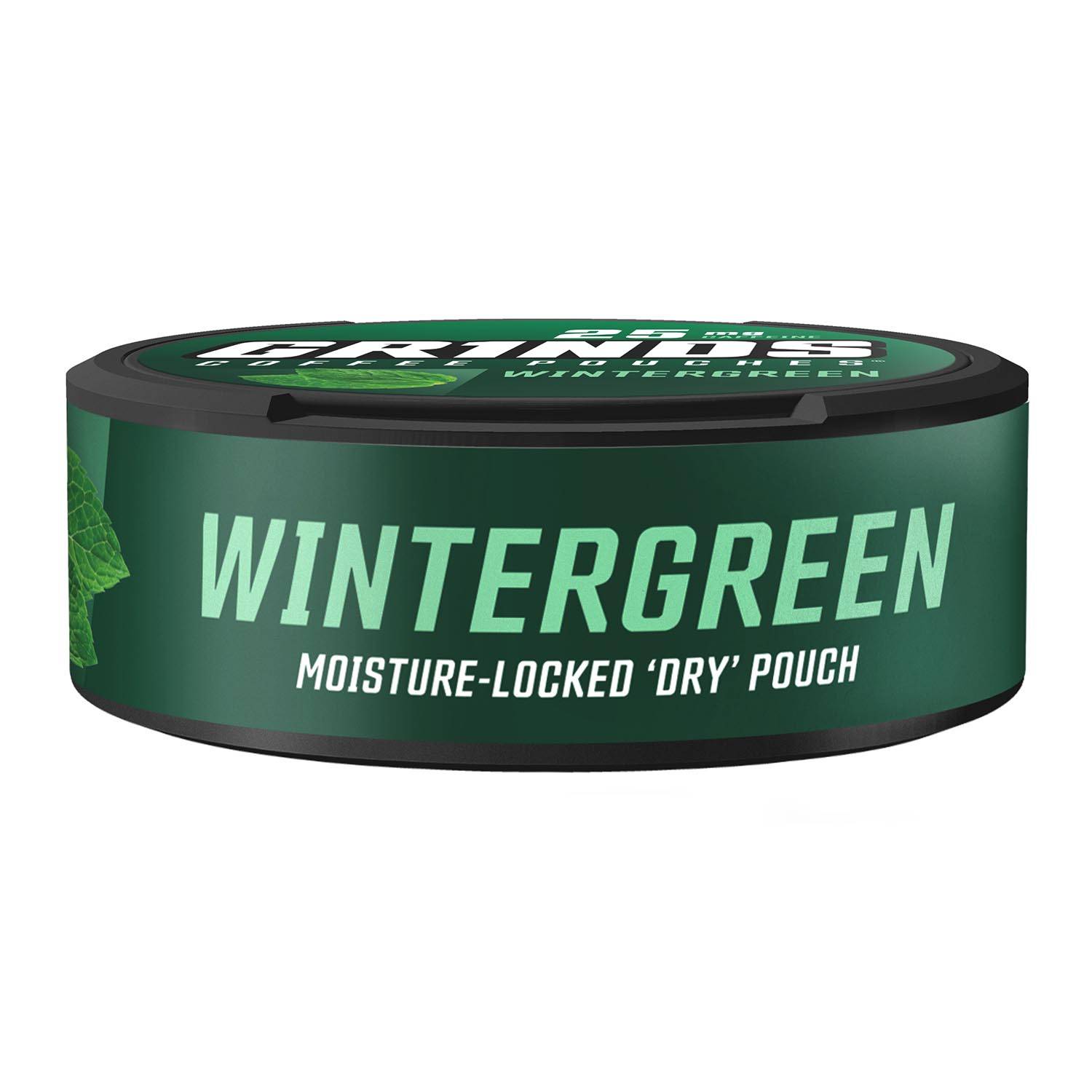 GRINDS COFFEE POUCHES, 3-PACK IN WINTER GREEN