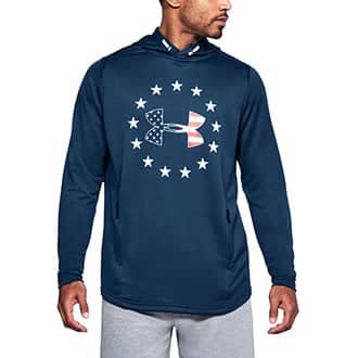 Under Armour 1323105 Men's Athletic Hoodie UA Freedom Tech Terry Tactical Hoody 