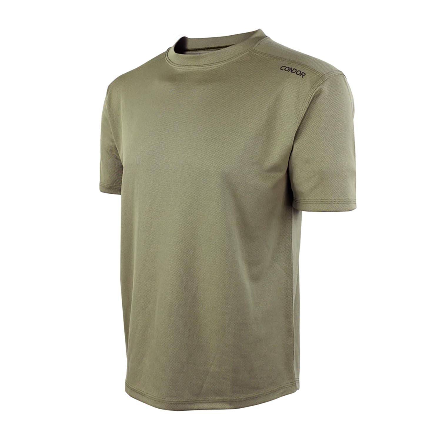 CONDOR MAXFORT SHORT SLEEVE TRAINING TOP IN COYOTE TAN